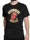 Rolling Stones Unisex T-shirt Baumwoll Schwarz