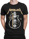 Metallica Unisex T-shirt Βαμβακερό Μαύρο
