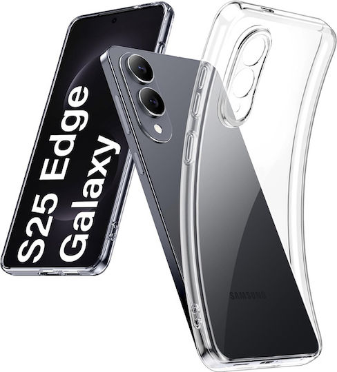 Orso Crystal Gel Back Cover Σιλικόνης 0.6mm Διάφανο (Galaxy S25 Edge)