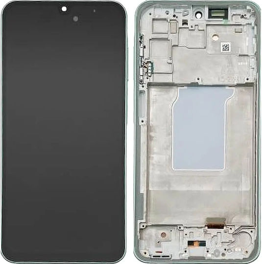 Samsung Οθόνη mit Touch-Mechanismus und Rahmen für Samsung A266B Galaxy A26 5G (Grün)