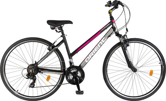 Orient Avenue 28" Ασημί Ποδήλατο Trekking με Ταχύτητες