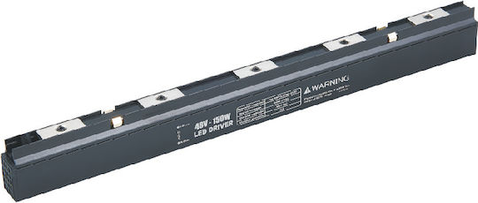 Inlight Driver 150w 48v Mini Μαγνητική Ράγα Μαύρη Απόχρωση Tdm001-black
