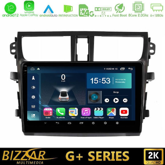 Bizzar Ηχοσύστημα Αυτοκινήτου για Suzuki Celerio 2014-2020 (Bluetooth/USB/WiFi/GPS/Apple-Carplay/Android-Auto) με Οθόνη Αφής 9"