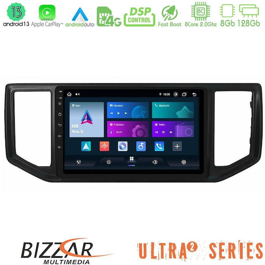 Bizzar Ηχοσύστημα Αυτοκινήτου για Volkswagen Amarok 2017-2022 (Bluetooth/USB/WiFi/GPS/Apple-Carplay/Android-Auto) με Οθόνη Αφής 9"