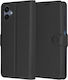 Book Δερμάτινο Μαύρο (Samsung Galaxy A06, SKYDDAR INNOVATION)