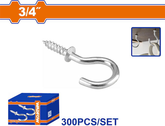 Wadfow Ξυλόβιδα Γαλβανιζέ με Μήκος 31mm 300τμχ