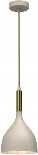 Luminex Pendant Light Beige Luminex Pendant Light Beige