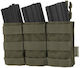 Elmon Αε Pc Triple Mag Front Placard M4/m16 Gen Iii Πολυλειτουργική Θήκη Γεμιστήρων Ranger Green