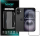 Spacer 0.3mm Tempered Glass Negru (iPhone 16)