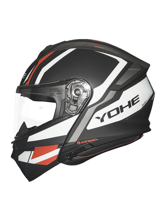 Yohe 935 SV G50F Black / Grey / Red Motorcycle ...