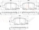 Opel Adb32307 Hintere Bremsscheiben Set