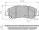 Комплект Дискови Спирачки Предни Nissan Adb01577