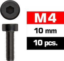 Ultimate Racing M4x10mm Cap Head Screws 10 Pieces