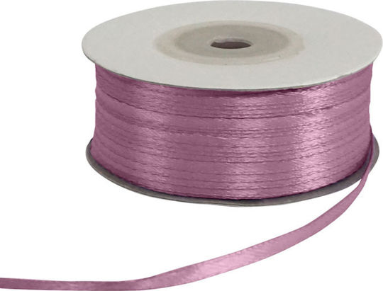 Dark Lilac Satin Ribbon 100yd Double Face Width 3mm