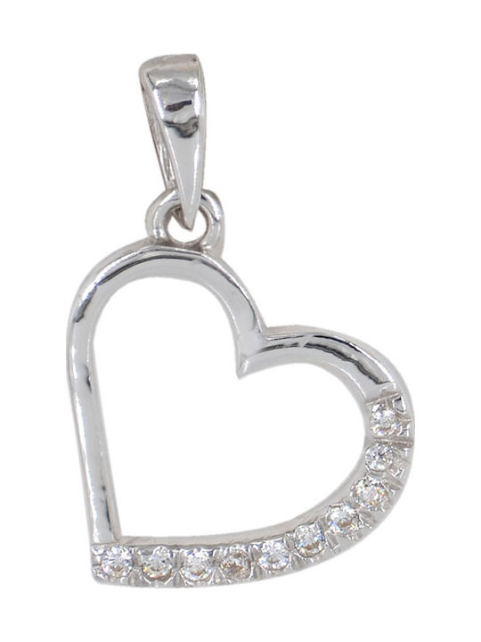 Tasoulis Jewellery Collection White Gold Charm 14K