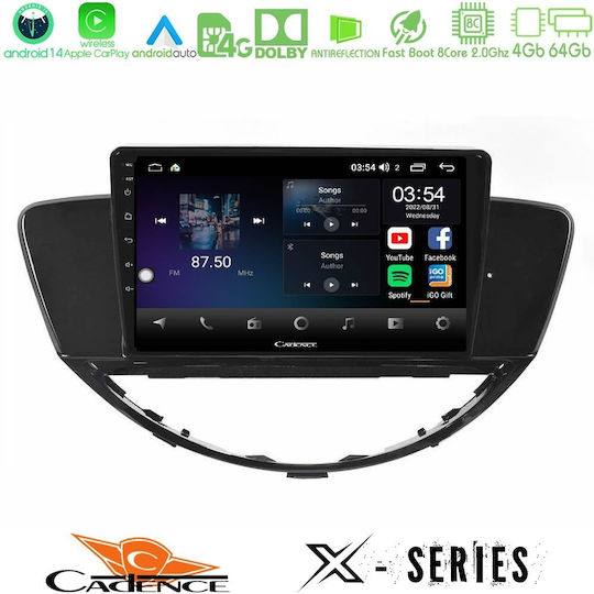Cadence Car Audio System for Subaru Tribeca 2007-2014 (Bluetooth/USB/WiFi/GPS/Apple-Carplay/Android-Auto) with Touch Screen 9"