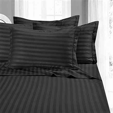 Kotonia Home Set Față de Pernă cu plic de acoperire Negru 50x70cm.