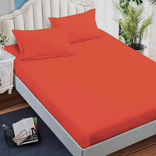 Kotonia Home Protective Cover Single Orange 100x200+20cm