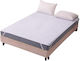 Kotonia Home Protective Cover Single Waterproof White 100x200cm