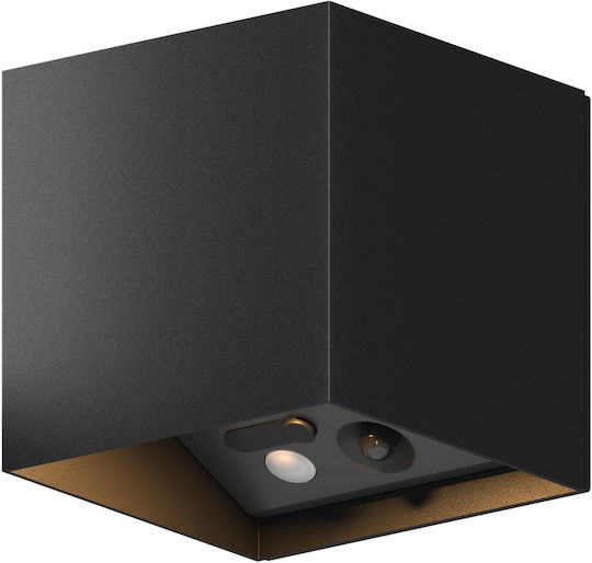 Calex Стенно Външно Осветително Тяло LED IP44 7W с Топло бяло Светлина