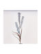 Flower Branch Foam Aloe Light Blue 30x105cm