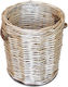 Atmosphera Декоративна кошница Слама Gray 25x25x40бр