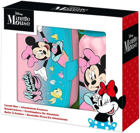 Пластмасово детско сетче за храна Minnie 0.5лт Многоцветен