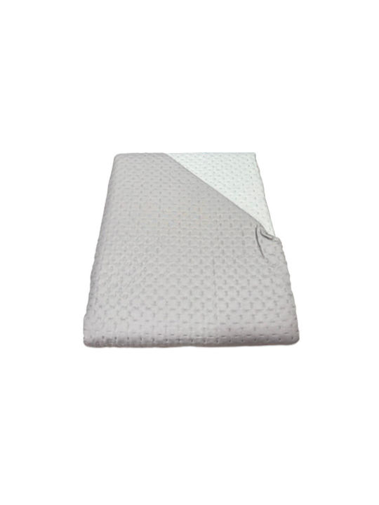 Cross Design Coverlet Super King Beige-Ecru 220...