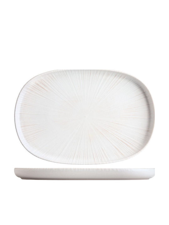 Ionia Serving Platter Oval Beige 33x23cm Ionia Serving Platter Oval Beige 33x23cm