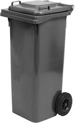 ICS Spa Plastic Wheeled Waste Bin 240lt Gray