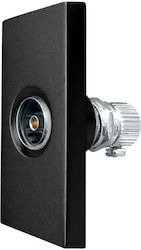Luxion Tv Socket Module 1m Black Luxion Tv Socket Module 1m Black