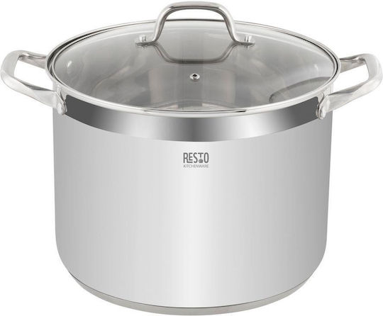 Resto Tiefer Edelstahl-Topf 13Es / 28cm