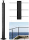 Vevro Cable Railing Post 36x2x2 Inch L-shaped Holes 1jzlgzxhs914zpbny001v0