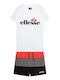 Kids' Set with Shorts Summer 2pcs White Vescia