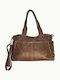Leather Women's Bag Shoulder Brown