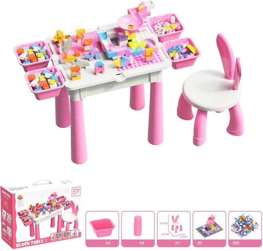 Kindertisch Rosa