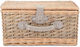Livoo Picnic Basket Set In Brown Color
