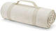 Livoo Pătură Picnic 135x135cm În Culoare Albă