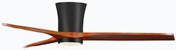 Morris Ανεμιστήρας Οροφής 132cm με Φως Καφέ / Μ...