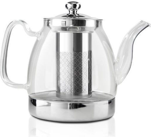 Zokura Ceainieră Cu Filtru Din Sticlă 1500ml Zokura Ceainieră Cu Filtru Din Sticlă 1500ml