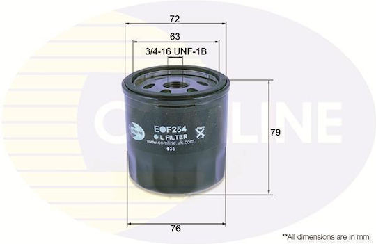 Autoölfilter Audi Seat Skoda VW Eof254