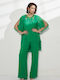 Damen Grün Set mit Hose
