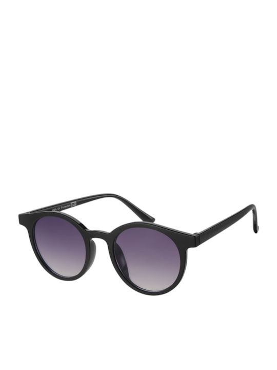 Paolo Moss Women's Sunglasses with Black Frame and Black Gradient Lens