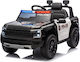 Ford Police Car Μονοθέσιο με Τηλεκοντρόλ Τύπου 12 Volt Μαύρο για 3+ Ετών