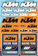 Factory Effex Sticker Sheet Ktm Racing 22-68532