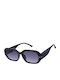 Paolo Moss Women's Sunglasses with Black Frame and Black Gradient Lens