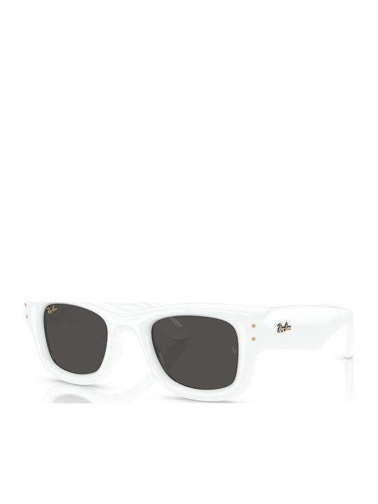 Ray Ban Wayfarer Унисекс Слънчеви Очила с Бяла ...