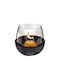 Tenderflame Desktop Bioethanol Fireplace Indoor Outdoor Black 19.3x18cm