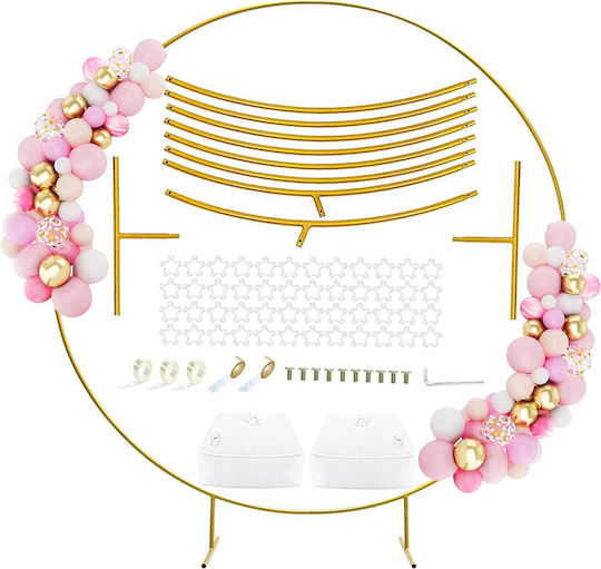 Arcul Metal Baloane 2.2m Accesorii Bandă Balon Picioare Reutilizabile Nunti Petrecere Aniversări Fundaluri Fotografie Accesorii Decoratiuni