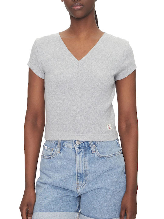 Calvin Klein Γυναικείο T-shirt Grey Heather